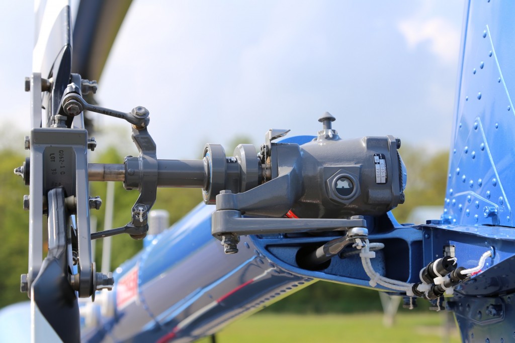 Détail du rotor de queue